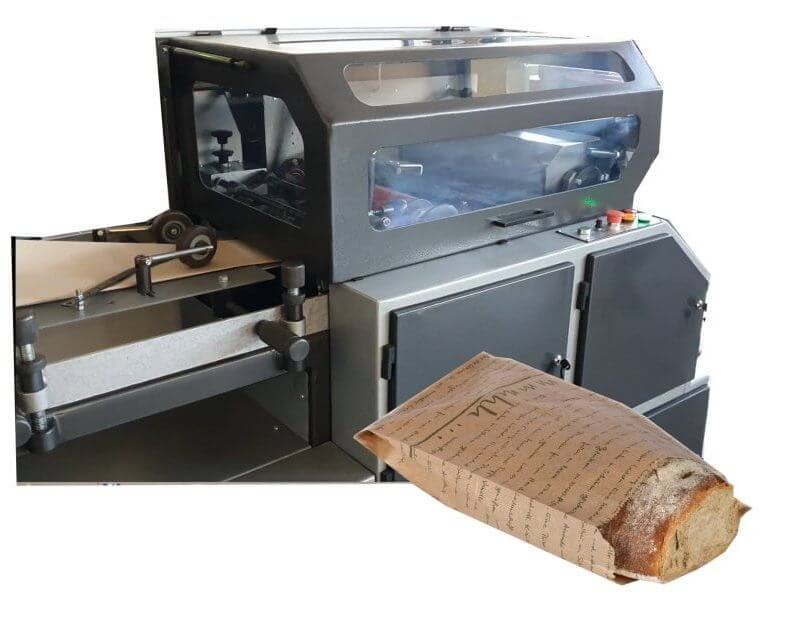 Machine for folded bags